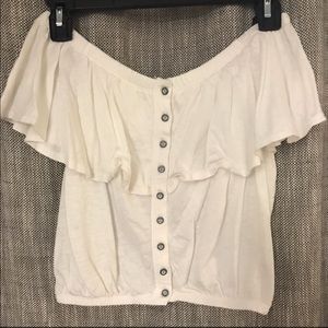Free People Love Letter Off-the-Shoulder top
